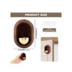 Wood Magnetic Door Chime Hanging Bell