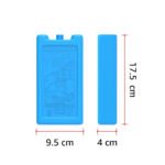 Blue Frizet T500 reusable ice pack for cooler boxes keeps food and drinks cold for up to 12 hours