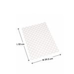 Anti-Slip Kitchen Sink Protector Mat White PVC