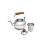 Stainless Steel Tea Pot 1L With Filter