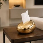 Oval Decorative Tissue Box Modern Design