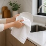 Hand And Kitchen Towel 30x30 cm 100% Cotton