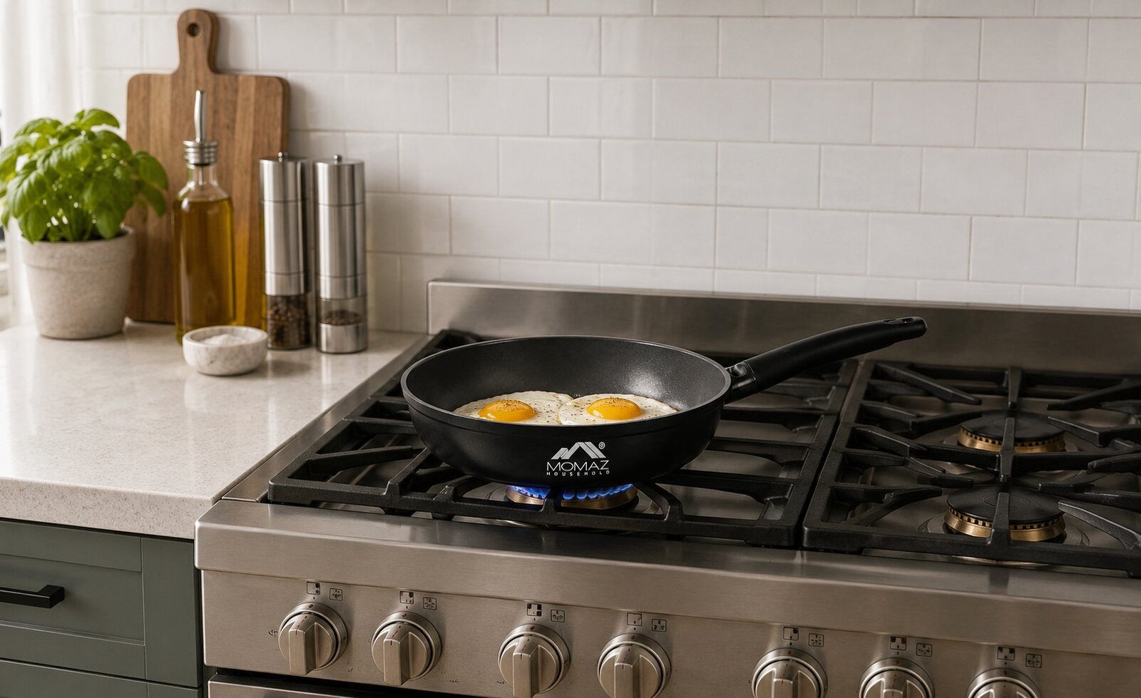 Valencia Ceramic Non-Stick Frypan 22 cm MOMAZ