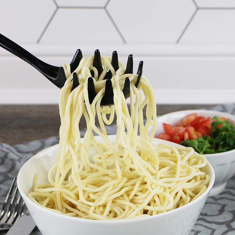 Silicone Spaghetti Spoon Long Handle Heat Resistant