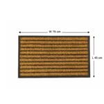 Straw Door Mat With Rubber Backing 45x75cm