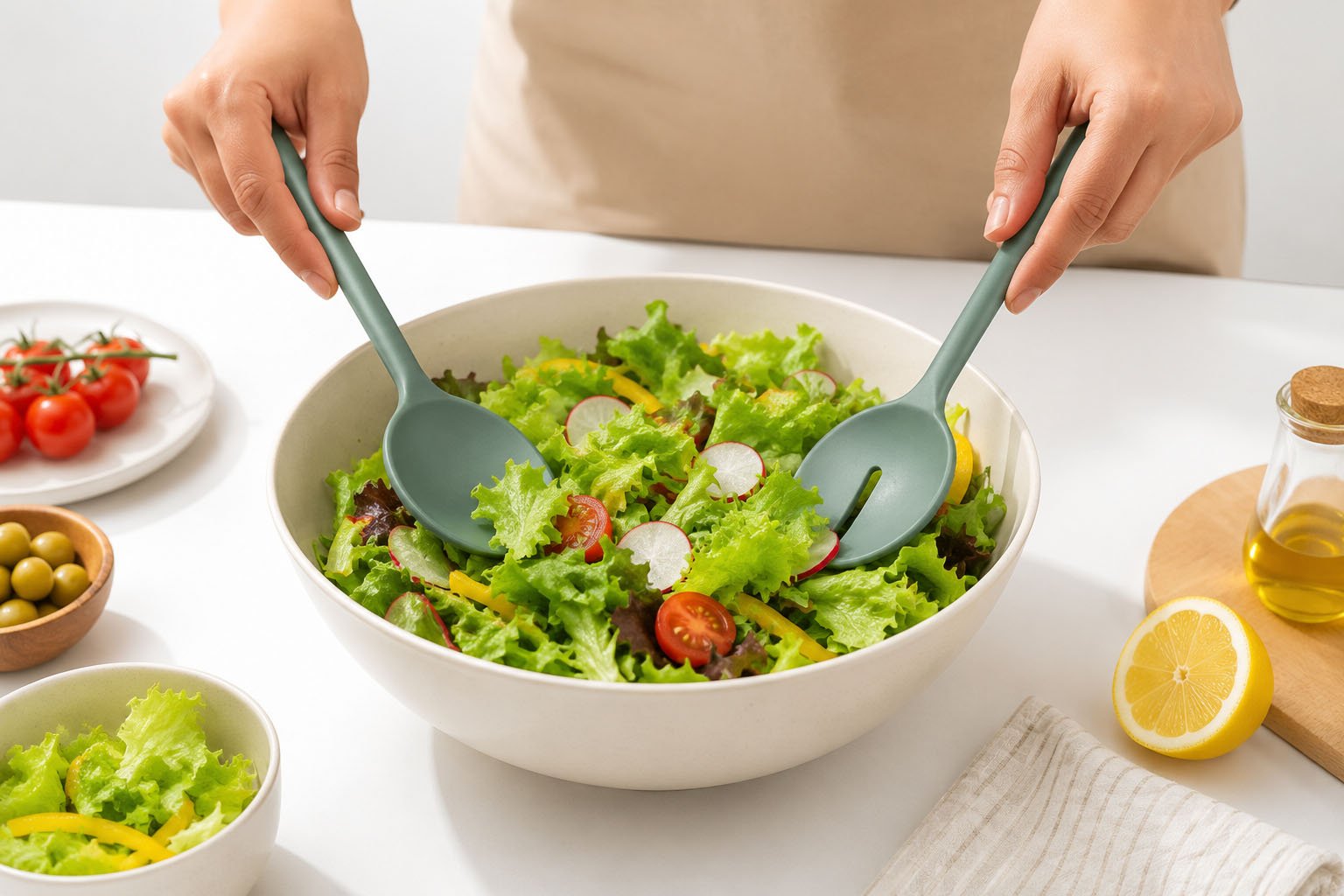 Melamine Salad Server Set 2 PCS Silueta