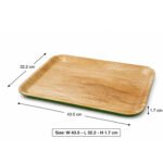 Melamine 43 cm Serving Tray Wood Design
