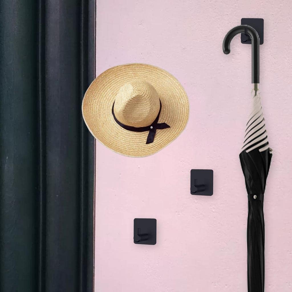 Self Adhesive Stainless Steel Square Wall Hook