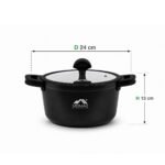 Valencia Ceramic Non-Stick Casserole 24 cm
