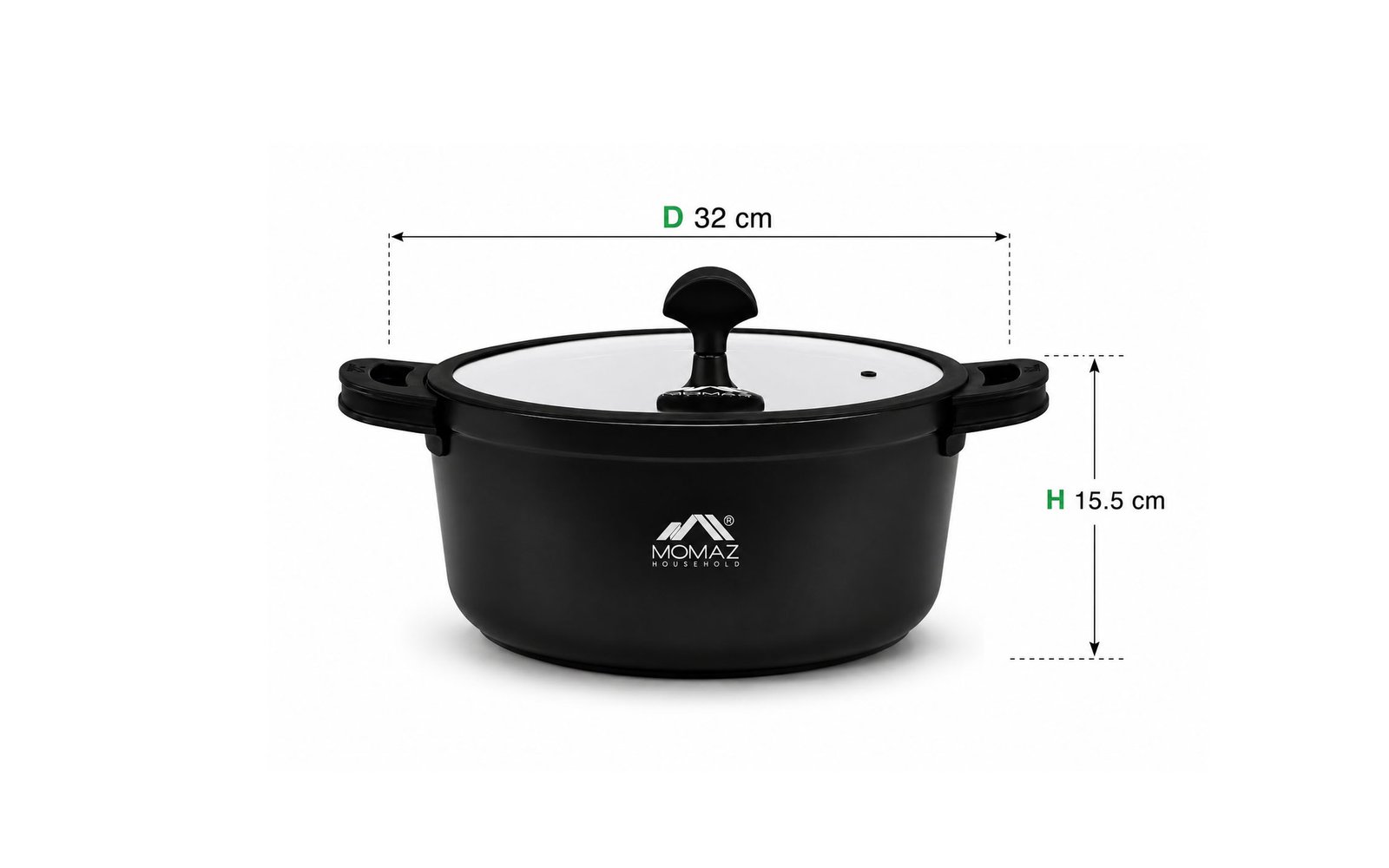 Valencia Ceramic Non-Stick Casserole 28 cm