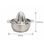 Stainless Steel Manual Lemon Juicer 12cm