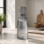Glass Bottle & Tumbler Set 1L