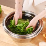 Stainless Steel Colander Bowl 26cm Mesh Strainer