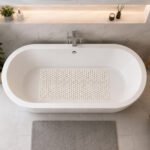 Non-Slip Rubber Bathtub Mat 78x35 cm