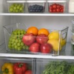 Storage Basket 29 cm with Built-In Handles Clear Organizer