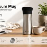 Dorsch Vacuum Mug 300ml Stainless Steel Travel Mug