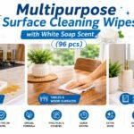 Multipurpose Surface Cleaning Wipes White Soap Scent 96 PCS