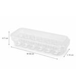 Egg Storage Container With Lid BPA-Free Fridge Organizer