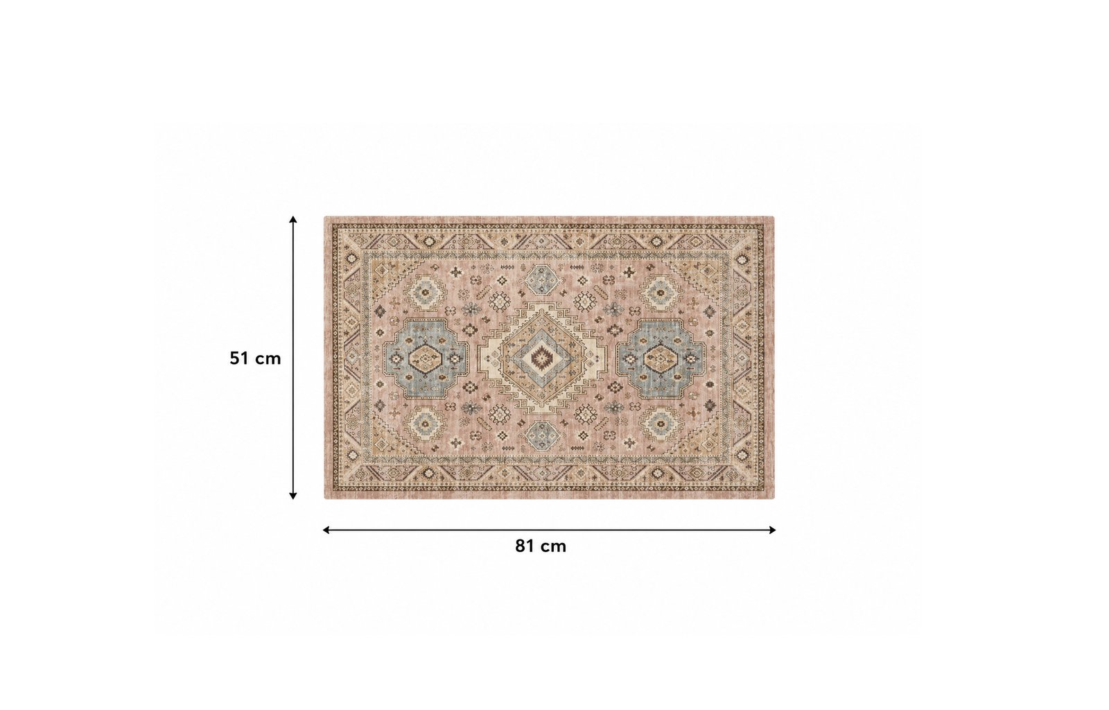 Non-Slip Indoor Floor Mat 51x81cm