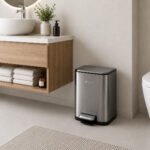 Dorsch Soft Close 20L Pedal Dustbin Stainless Steel DH-04120