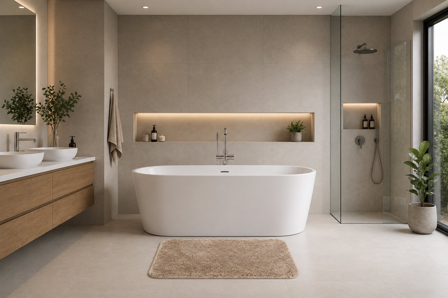 SOFT ABSORBENT BATHROOM MAT 70 × 45 CM - Image 8