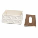 geometric tissue box, wood cover tissue holder, decorative tissue box Lebanon