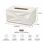 dual-sided tissue box, geometric tissue holder, wood cover tissue box Lebanon