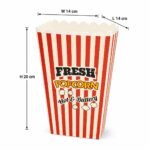 Popcorn Square Box Cinema Style 20 cm