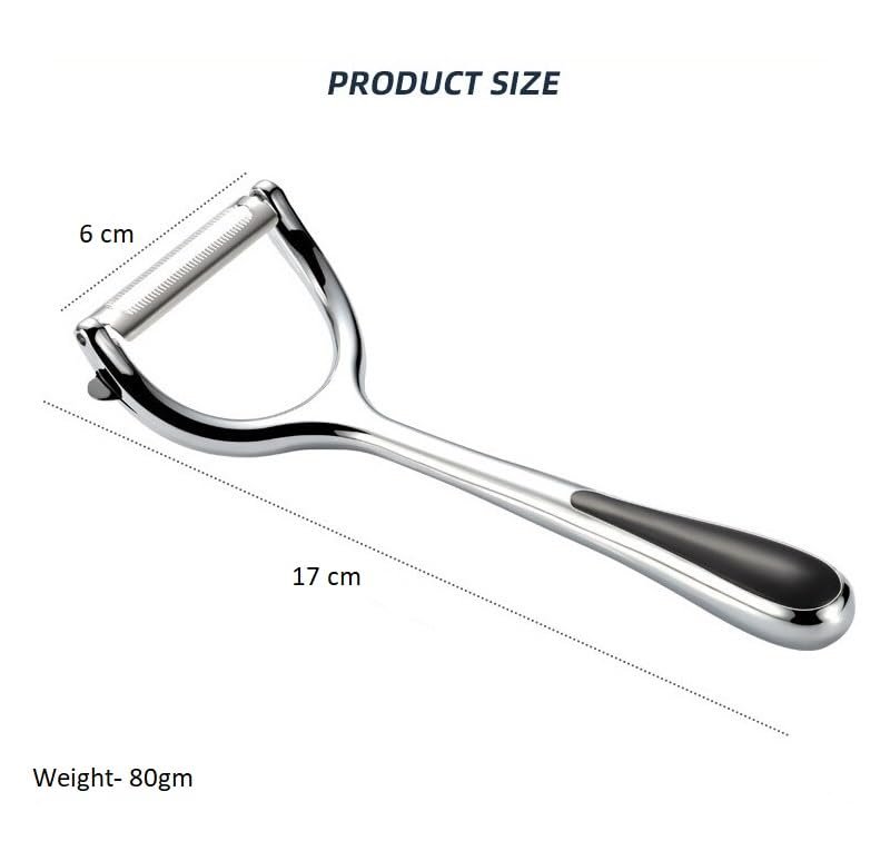 Y-Shaped Vegetable Peeler with Swivel Blade