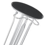 rotating coffee capsule holder tower stand with 40-pod capacity for organized countertop coffee storage.
