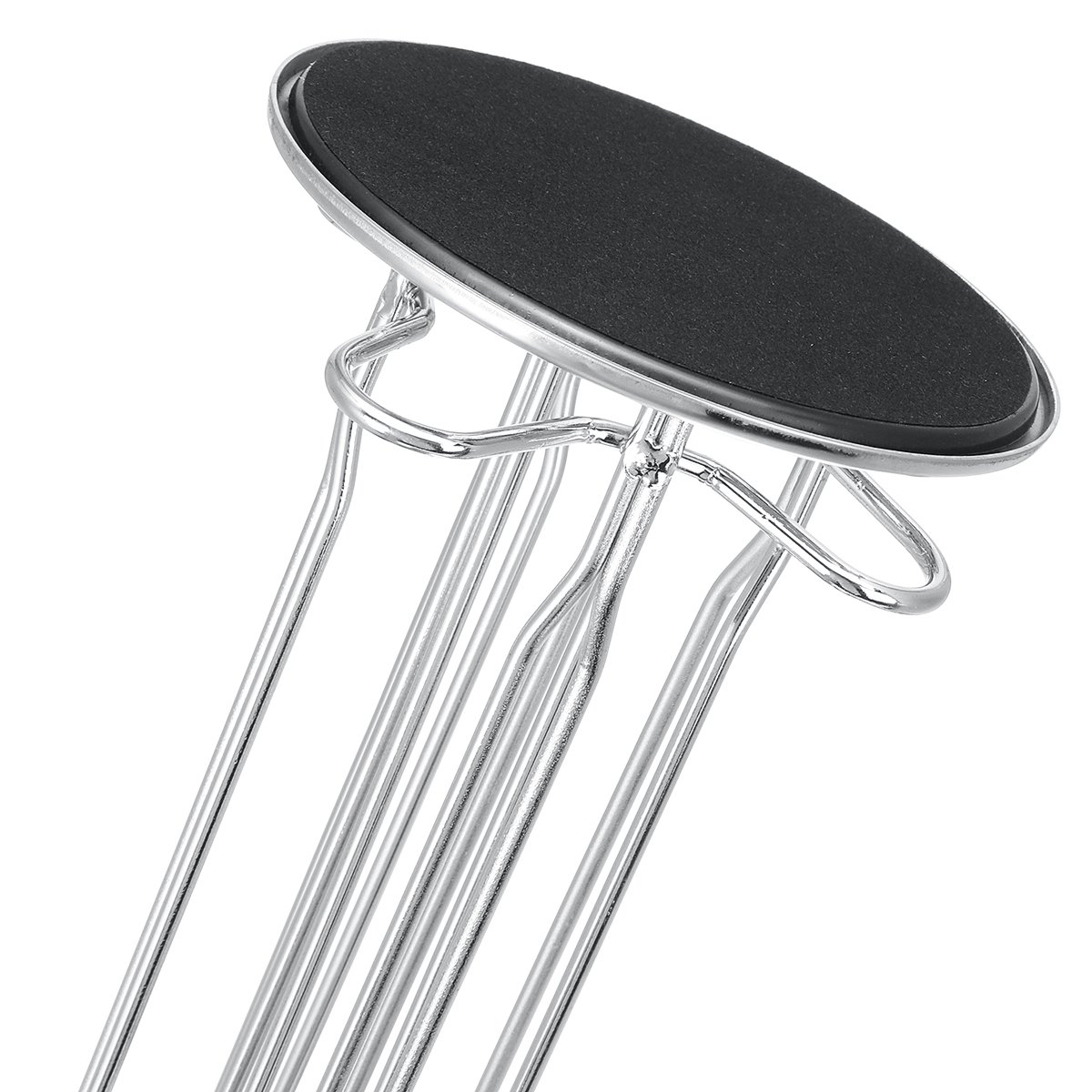 rotating coffee capsule holder tower stand with 40-pod capacity for organized countertop coffee storage.