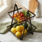 2 tier fruit basket organizer, vegetable holder, bread basket Lebanon