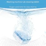 Washing Machine Cleaner Tablets 12 PCS Deep Cleaning Formula