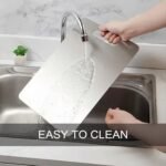 Stainless Steel Cutting Board 39 cm Double Sided