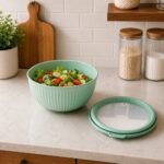 ROUND BOWL 1300 ML WITH SEALED LID - HOBBYLIFE - Green