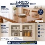 1mm Clear PVC Glass Replacement Sheet – Custom Length