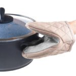 Silicone Heat Resistant Oven Glove Grey