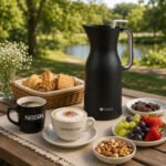 Dorsch Vacuum Jug 1L Black DH-02853 Thermal Flask