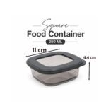 Square Food Container 250 ML – Foly Life