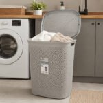 Hobby Life Diamond Dirty Laundry Basket 60L with Lid