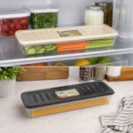 1170ml Rectangular BPA-Free Food Storage Container with Lid