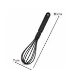 Dosthoff Silicone Kitchen Whisk 31 cm Black