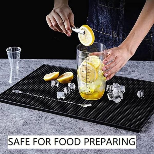 Non-Slip Rubber Countertop Drying Mat 45 × 30 cm