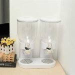 Double Cereal and Dry Food Dispenser
