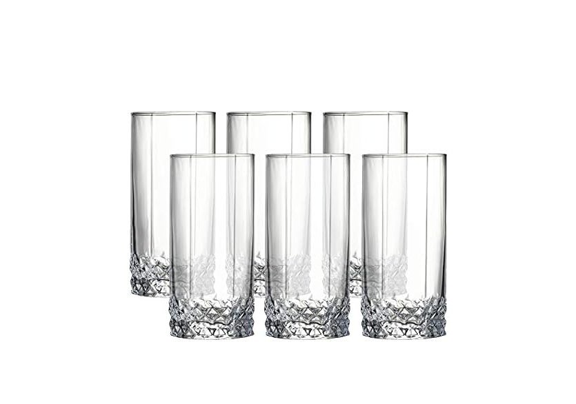 Pasabahce Valse Glass Cups Set of 6 290ml
