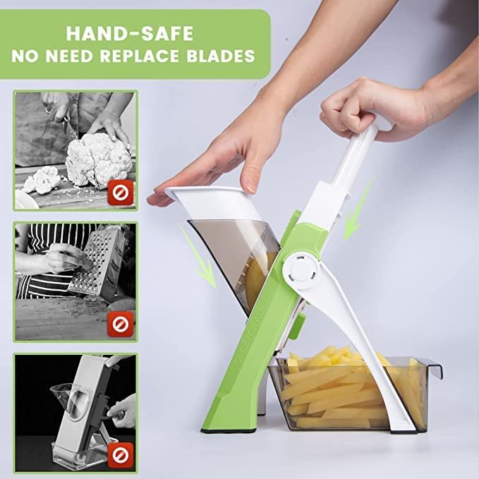Stainless Steel Adjustable Vegetable and Fruit Slicer
