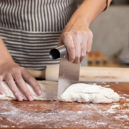 Stainless Steel Dough Scraper Cutter 14.5cm