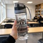 Plastic Water Bottle 750 ML with Carrying Loop