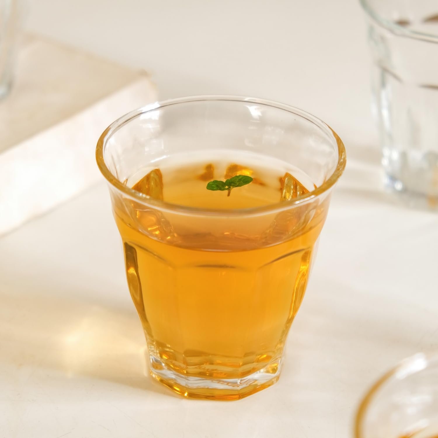 Set of 12 Heat-Resistant Glass Teacups 96 ml