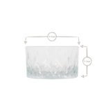 Glass Serving Bowl Set of 2 260ml